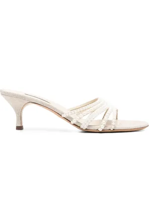 Casadei 70mm pearl-embellished sandals