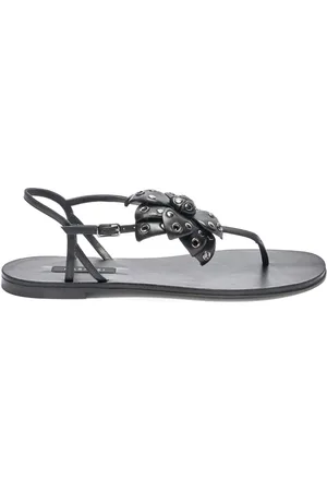Casadei Stud-embellished flat sandals