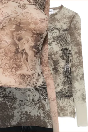 Jean Paul Gaultier Mesh top