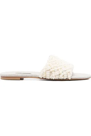 Casadei Pearlsway flat sandals