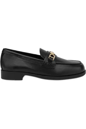 Moschino Logo-plaque loafers