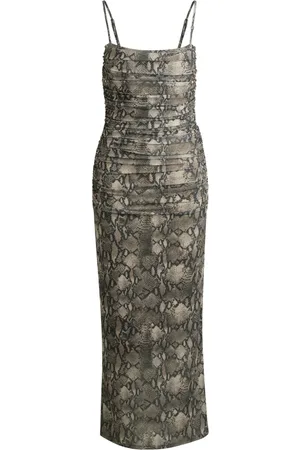 HUGO BOSS Snakeskin-print dress