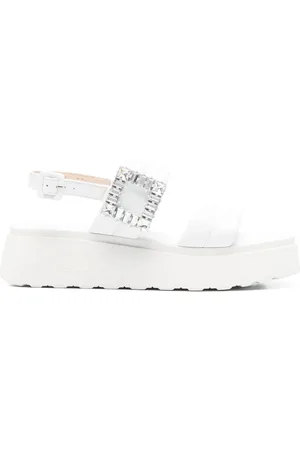 Casadei 40mm crystal-embellished sandals