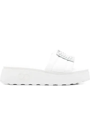 Casadei 40mm crystal-embellished sandals