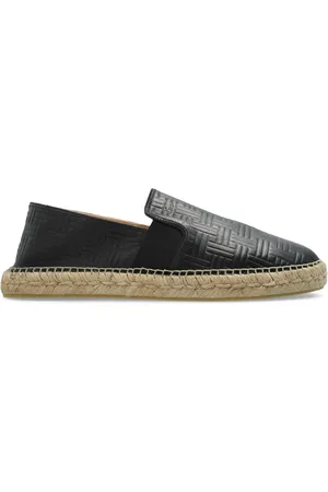 Kenzo Leather slip-on espadrilles