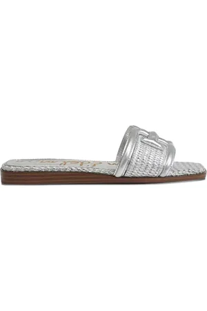 Sam Edelman Irina woven metallic sandals
