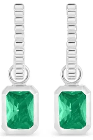 Dower and Hall Garnet drop earrings