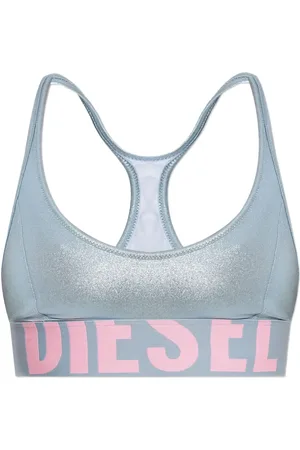 Diesel Zaira-D-Pop metallic racerback bikini top