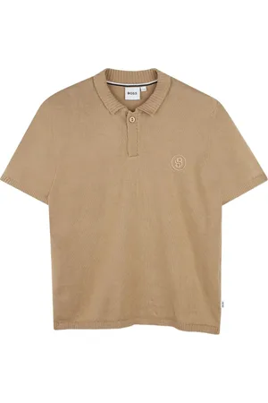 HUGO BOSS Logo-embroidered polo shirt