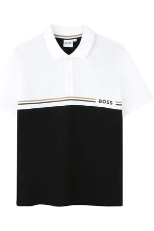 HUGO BOSS Colour-block polo shirt