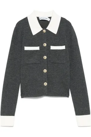 Self-Portrait Cashmere-blend cardigan