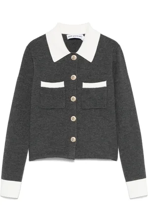 Self-Portrait Cashmere-blend cardigan