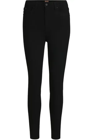 HUGO BOSS Logo-patch jeans