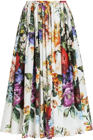Dolce & Gabbana Cotton midi skirt