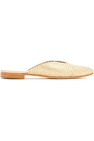 Sarah Chofakian Leather mules