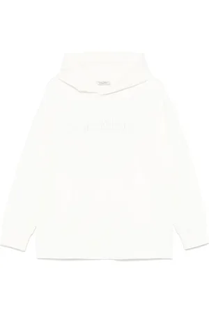 Max Mara Embroidered-logo hoodie