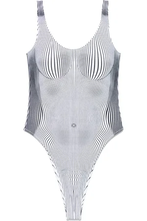 Jean Paul Gaultier Striped swimsuit