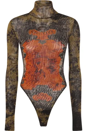 Jean Paul Gaultier Graphic-print bodysuit