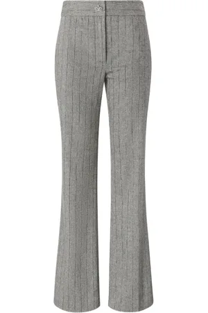 GENNY Stripe-pattern trousers