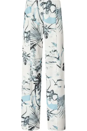 GENNY Floral-print trousers