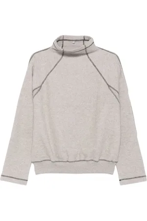 Baserange Contrast-stitch sweatshirt