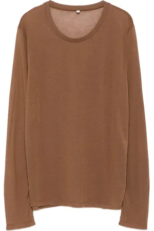 Baserange Round-neck long-sleeve top