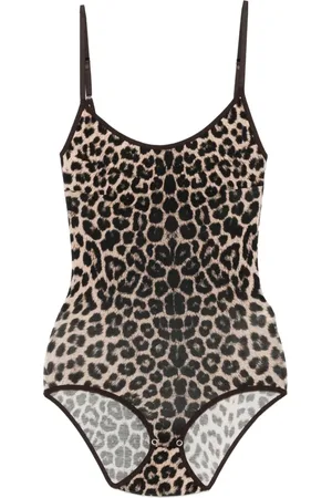 Baserange Leopard-print bodysuit