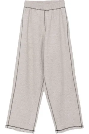 Baserange Contrast-stitch sweatpants