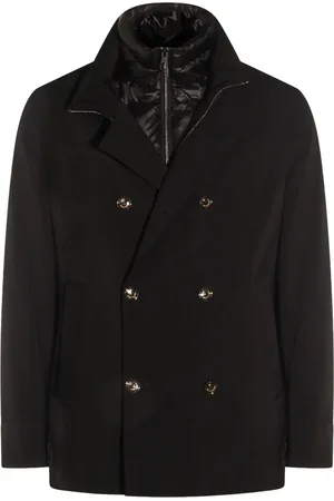 MONTECORE Double-breasted buttoned coat