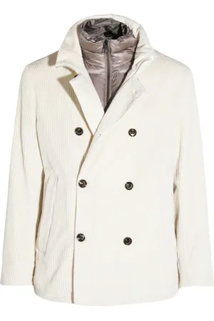 MONTECORE Corduroy double-breasted coat