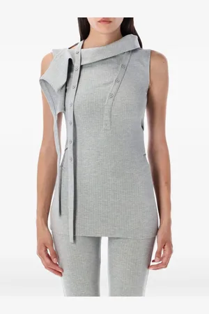 OTTOLINGER Button sleeveless top