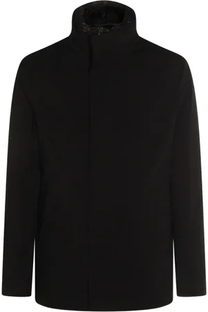 MONTECORE High-neck zip-front jacket