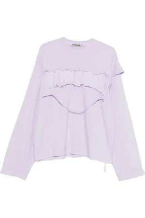 OTTOLINGER Distressed long-sleeve top