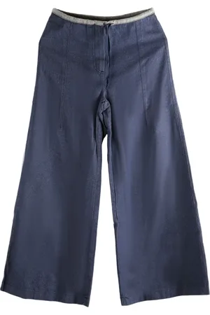 Baserange Arthur drawstring wide-leg trousers