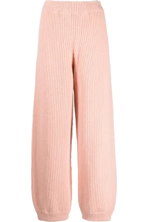 Baserange Ribbed knitted trousers