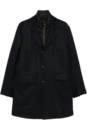 MONTECORE Button-fastening coat