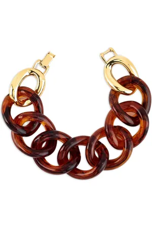Kenneth Jay Lane Tortoise link bracelet