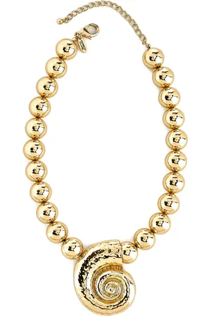 Kenneth Jay Lane Seashell bead necklace