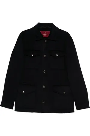 MONTECORE Flap-pocket cashmere coat