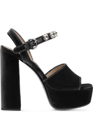 Miu Miu Crystal-embellished 130mm sandals