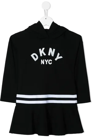 DKNY Logo-print hoodie dress