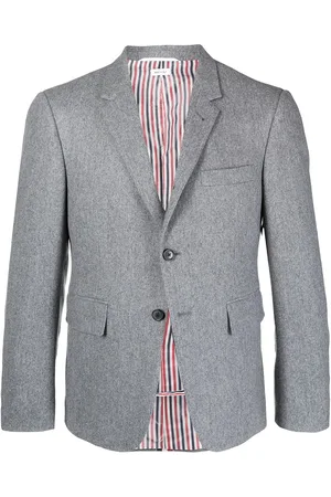 Thom Browne Miehet Bleiserit - RWB stripe tailored blazer