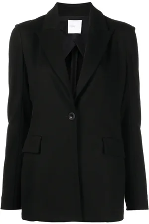 ROSETTA GETTY Single-breasted cotton blazer
