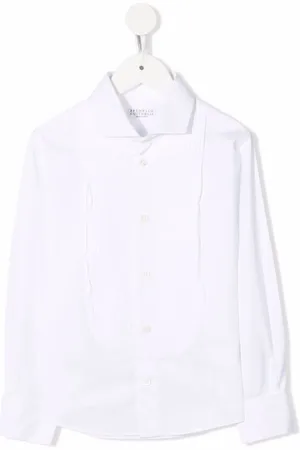 Brunello Cucinelli Ribbed button-up shirt