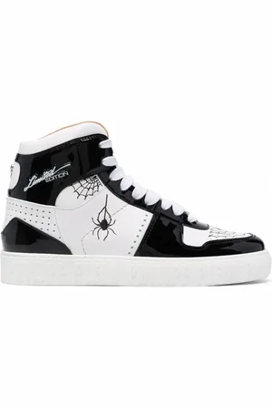 Philipp Plein Leather high-top sneakers