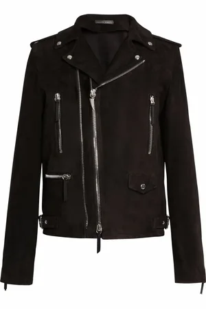 Giuseppe Zanotti Suede biker jacket