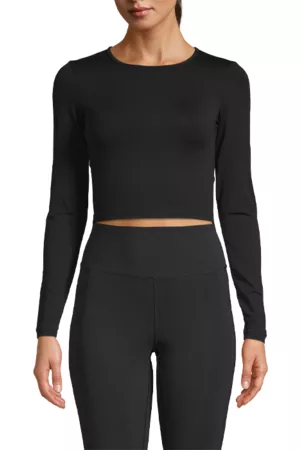 Casall Crop Long Sleeve, Black