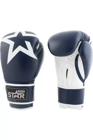 Star Nutrition Star Gear Nahkaiset Nyrkkeilyhanskat, Sininen