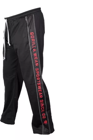 Gorilla Wear Functional Mesh Pants, Black/Red