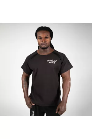 Gorilla Wear Augustine Old School Work Out Top, Black